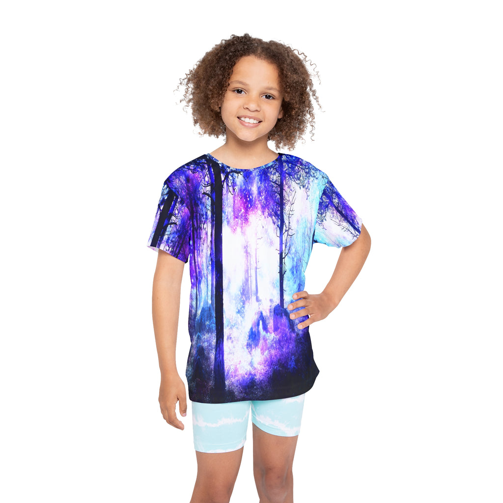 Rainbow Universe Mystic Night Dreams Kids Sports Jersey