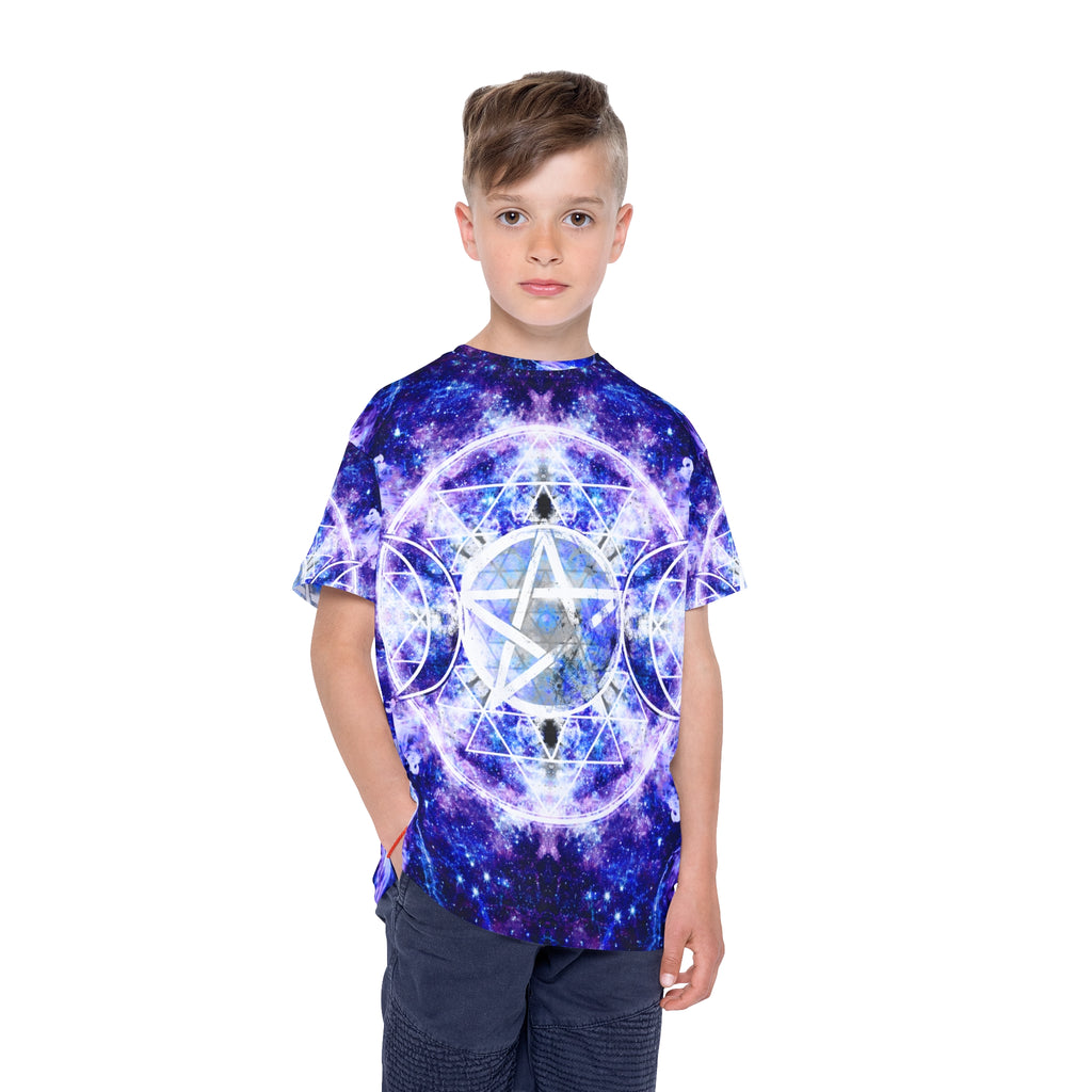 Amen Jin Katerina's Draculairian Triple Goddess Meditations Kids Sports Jersey