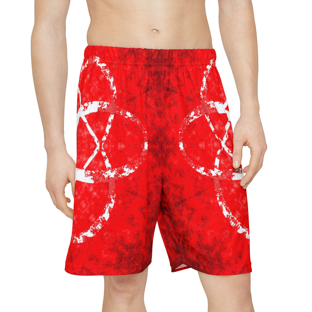Katerina's Red Instead Infinity Desires 2024 Men’s Sports Shorts