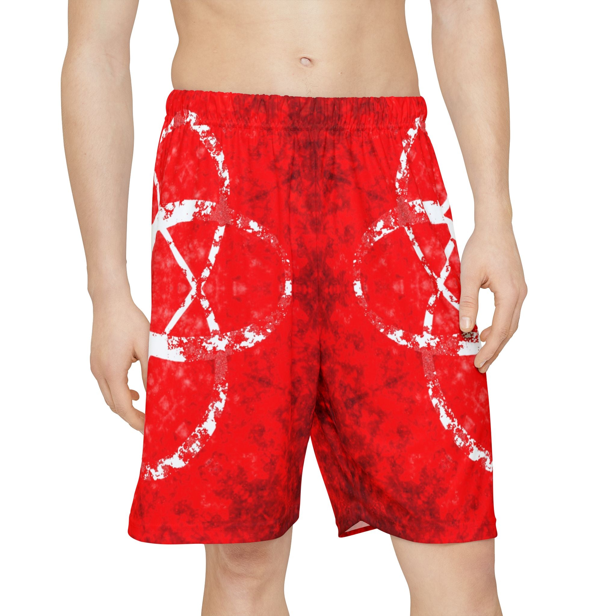 Katerina's Red Instead Infinity Desires 2024 Men’s Sports Shorts