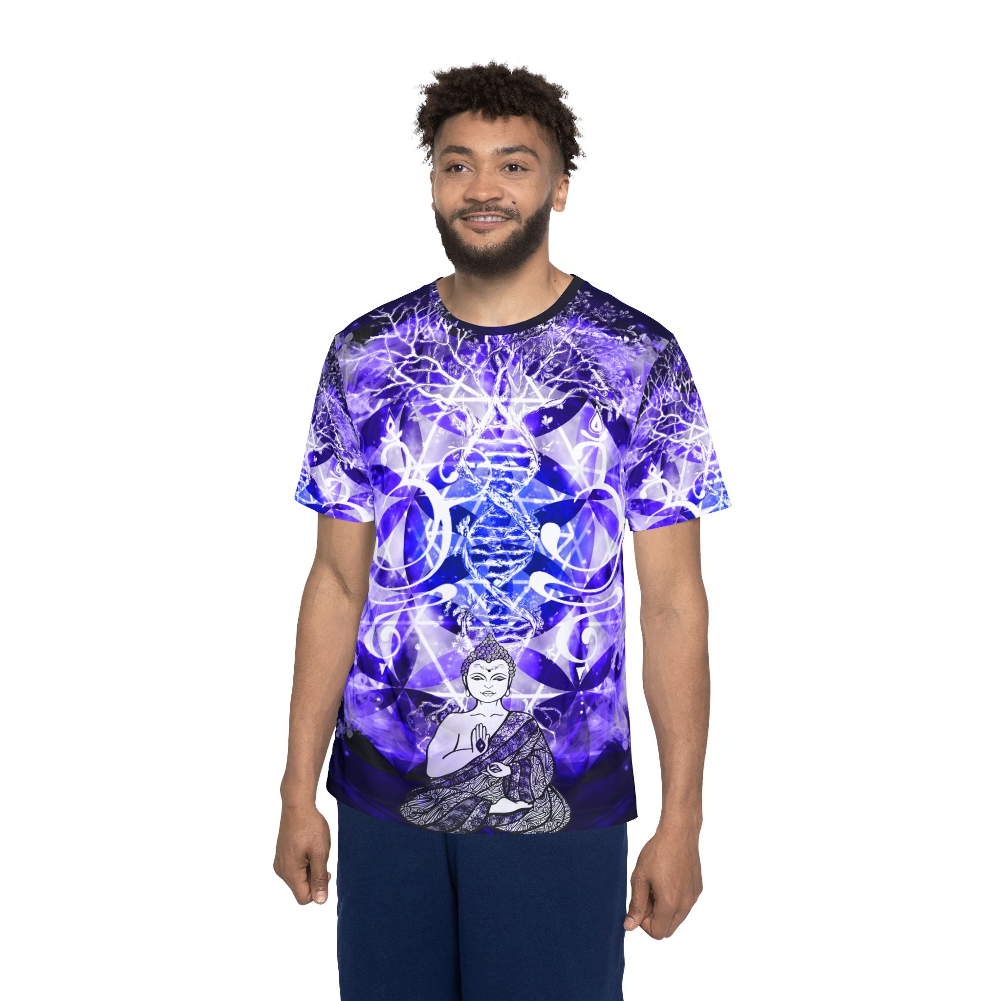 Katerina's We Will Go Home Buddha Meditations Men's Sports Jersey