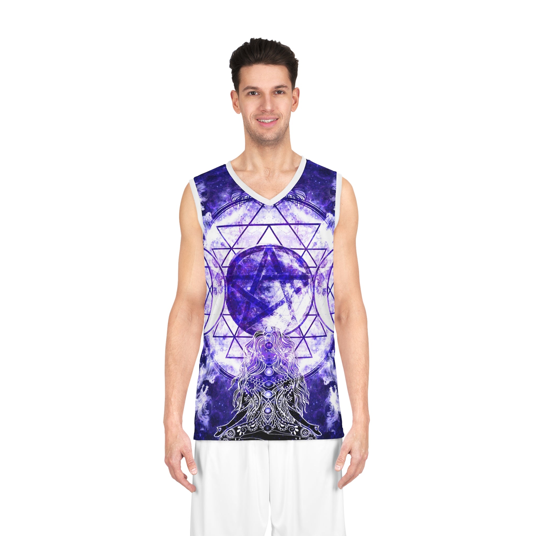 Katerina's Dragon's Eye Magickal Awakening Meditations Basketball Jersey