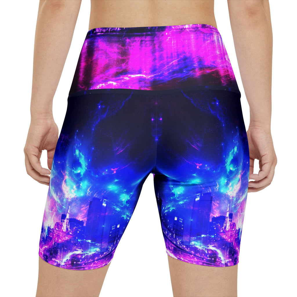 Amethyst New York Dreams Women's Workout Shorts