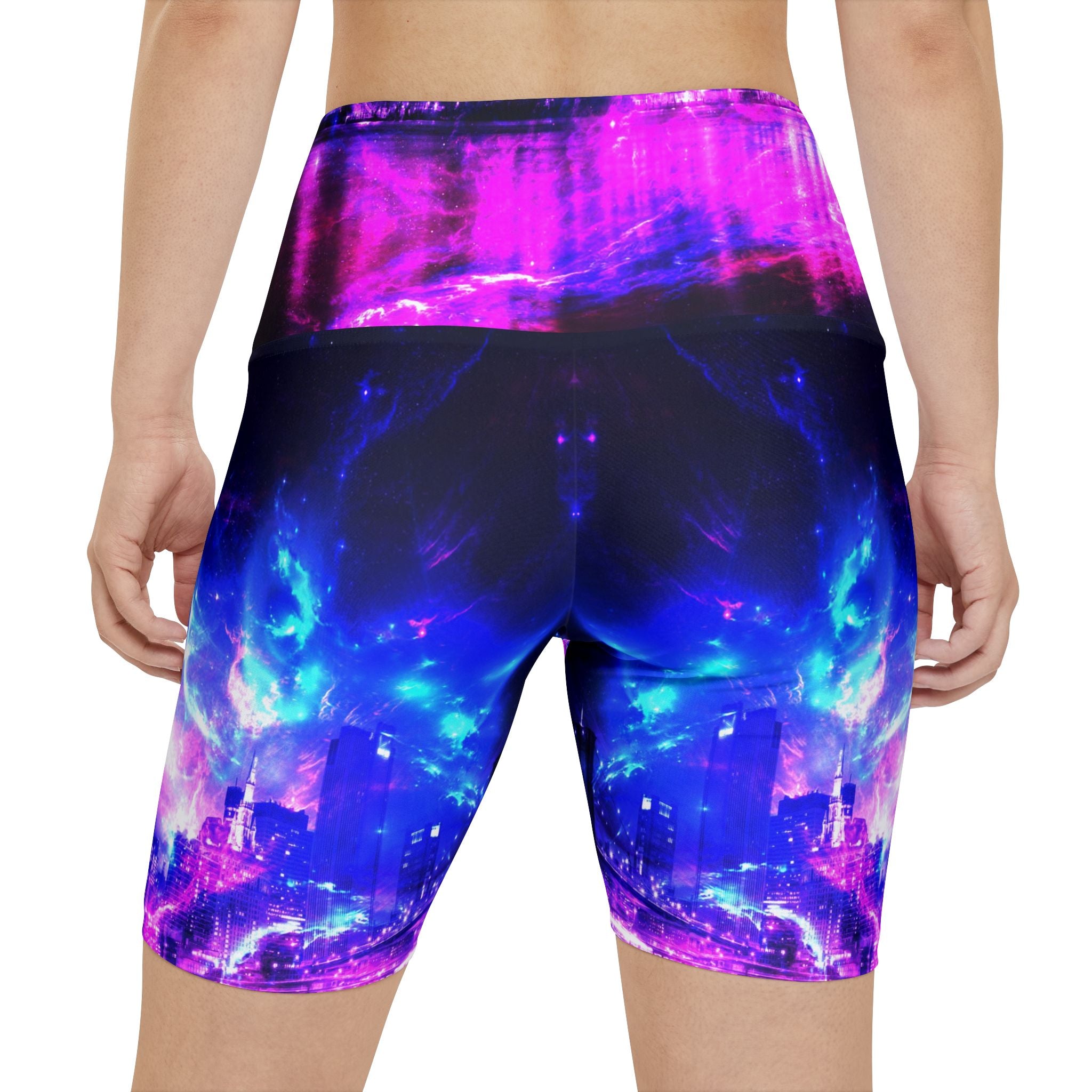 Amethyst New York Dreams Women's Workout Shorts