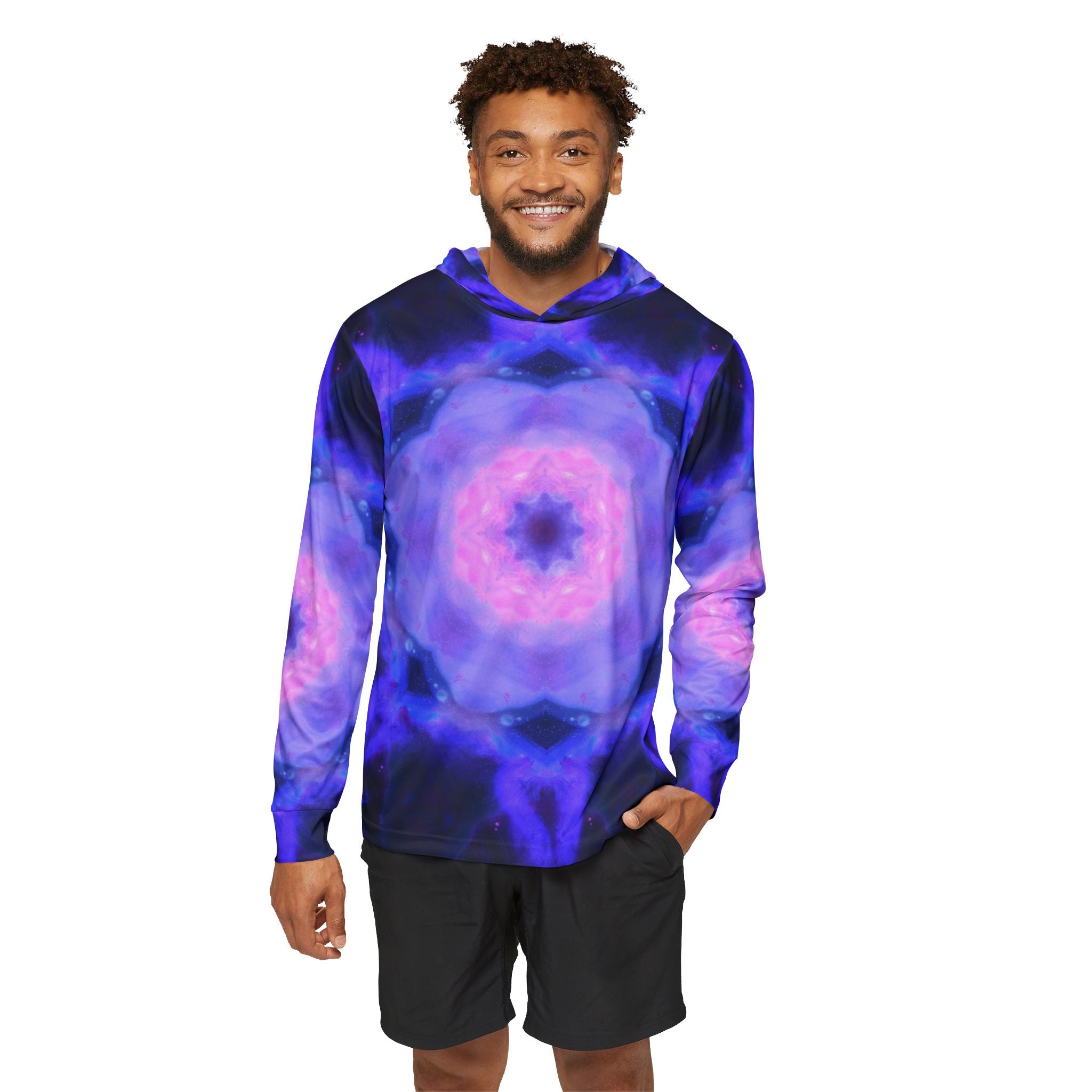 Amen Jin's Vibranium Desires Men's Sports Warmup Hoodie