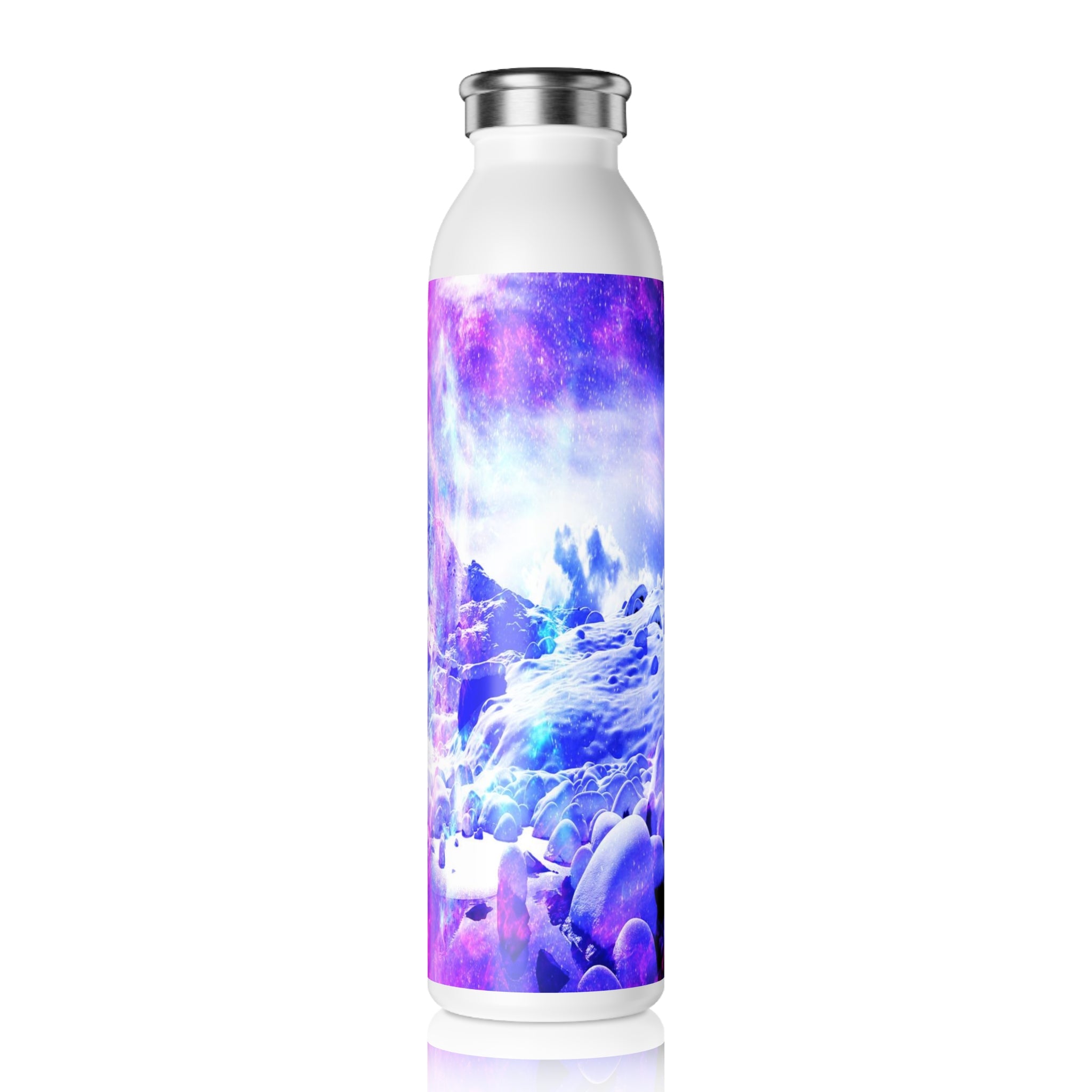 Amethyst Yule Night Dreams Slim Water Bottle