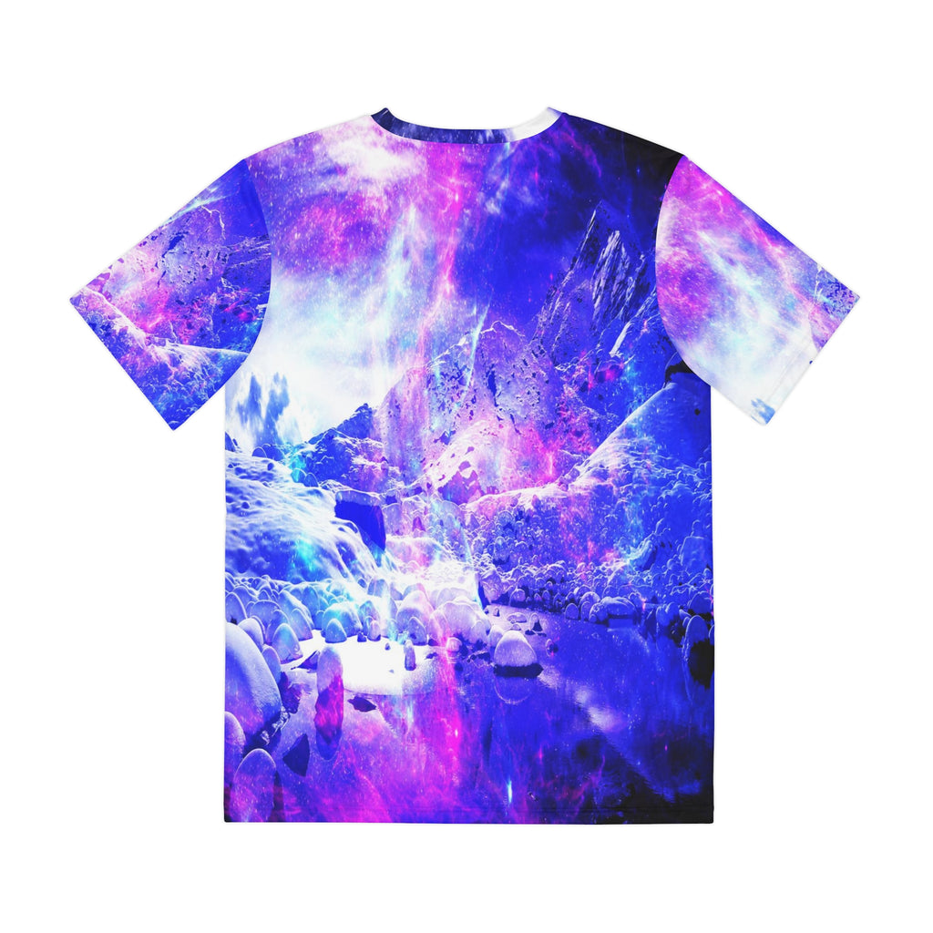 Amethyst Yule Night Dreams Men's Polyester Tee
