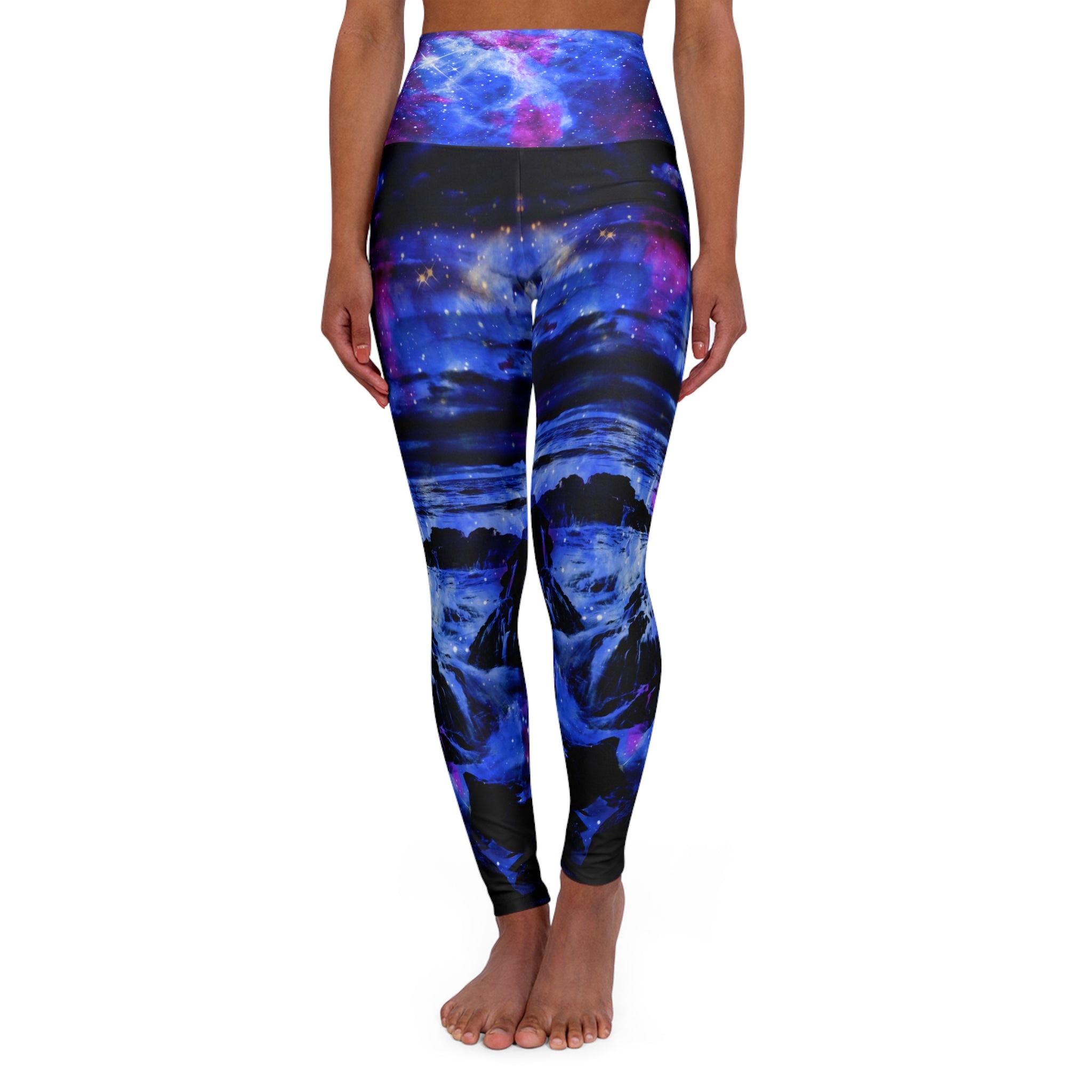 Lover's Cosmic Falls Dreams High Waisted Yoga Leggings