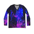 Amethyst Koi Dreams Long Sleeve V-neck Shirt