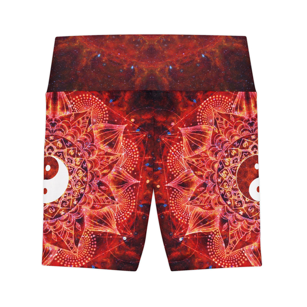 Muladhara Yin Yang Meditations Women's Workout Shorts