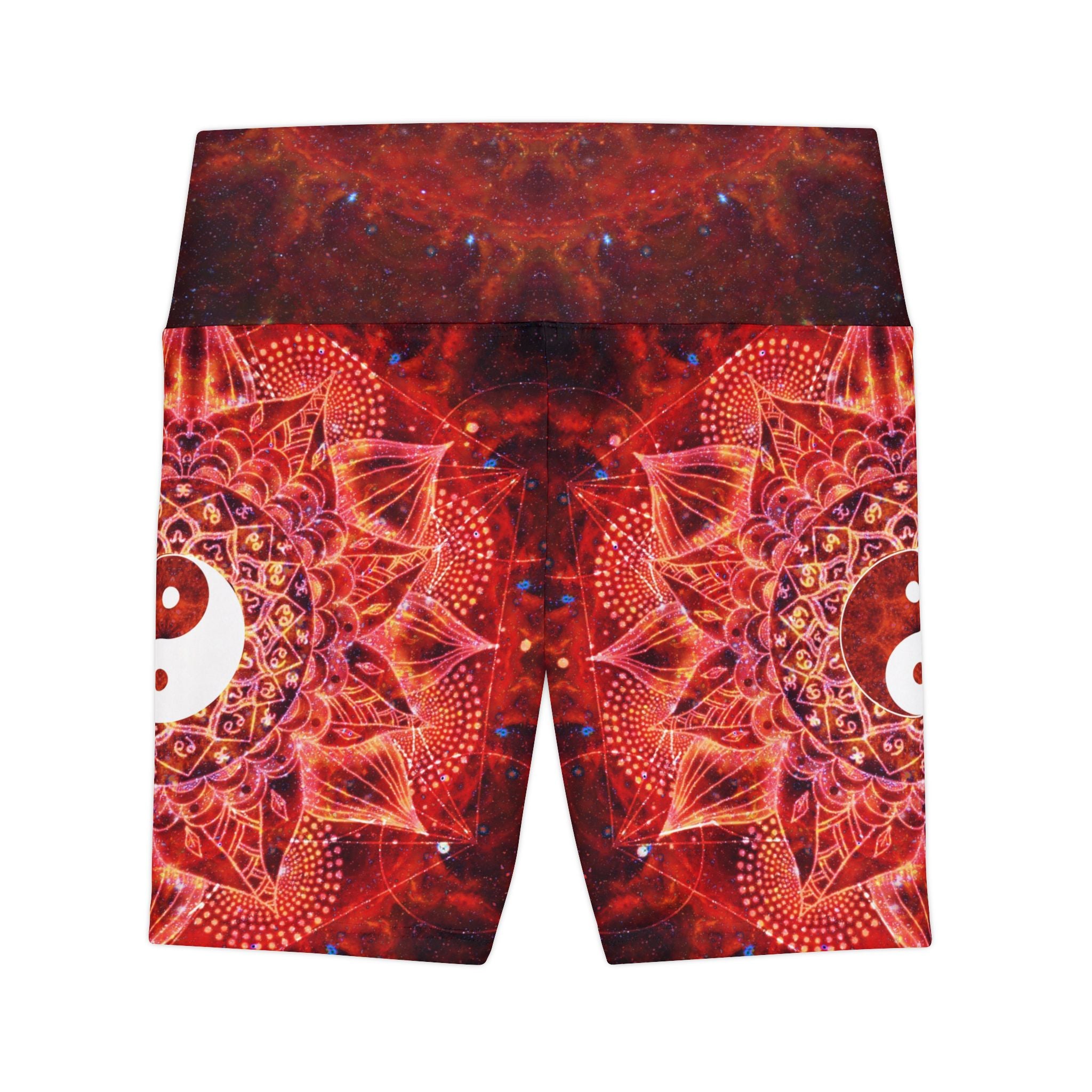 Muladhara Yin Yang Meditations Women's Workout Shorts