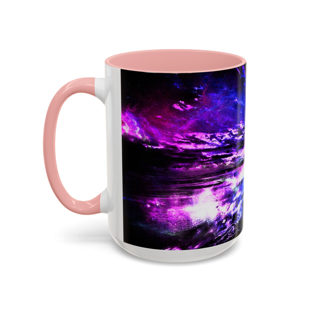 Amethyst Dancing Sea Dreams Accent Coffee Mug