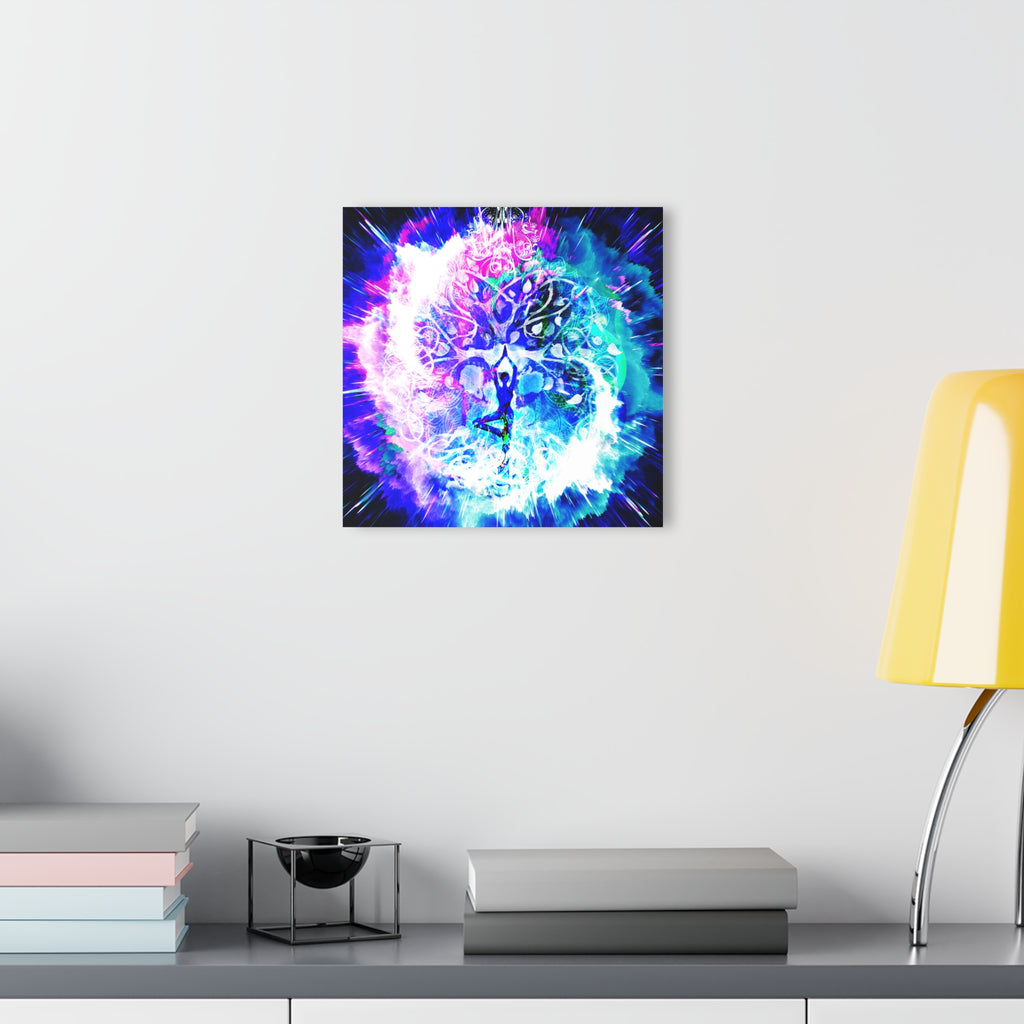 Creation's Desires Namaste Meditations Acrylic Prints (French Cleat Hanging)