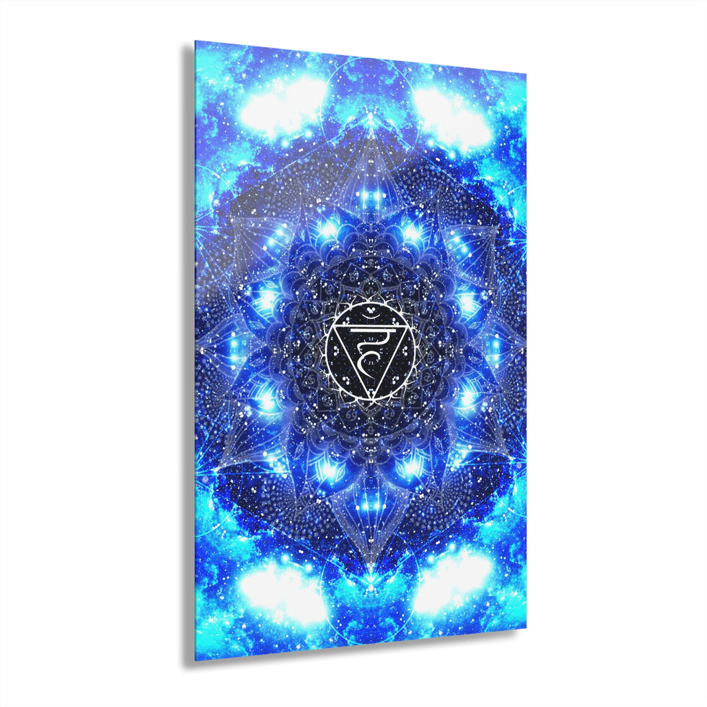 Vishuddi Meditations Acrylic Print (French Cleat Hanging)