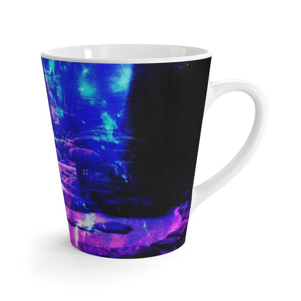Amethyst Tranquil Garden Dreams Latte Mug