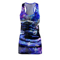 Katerina's on My Way to Neverland Tranquil Garden Dreams Women's Racerback Dress