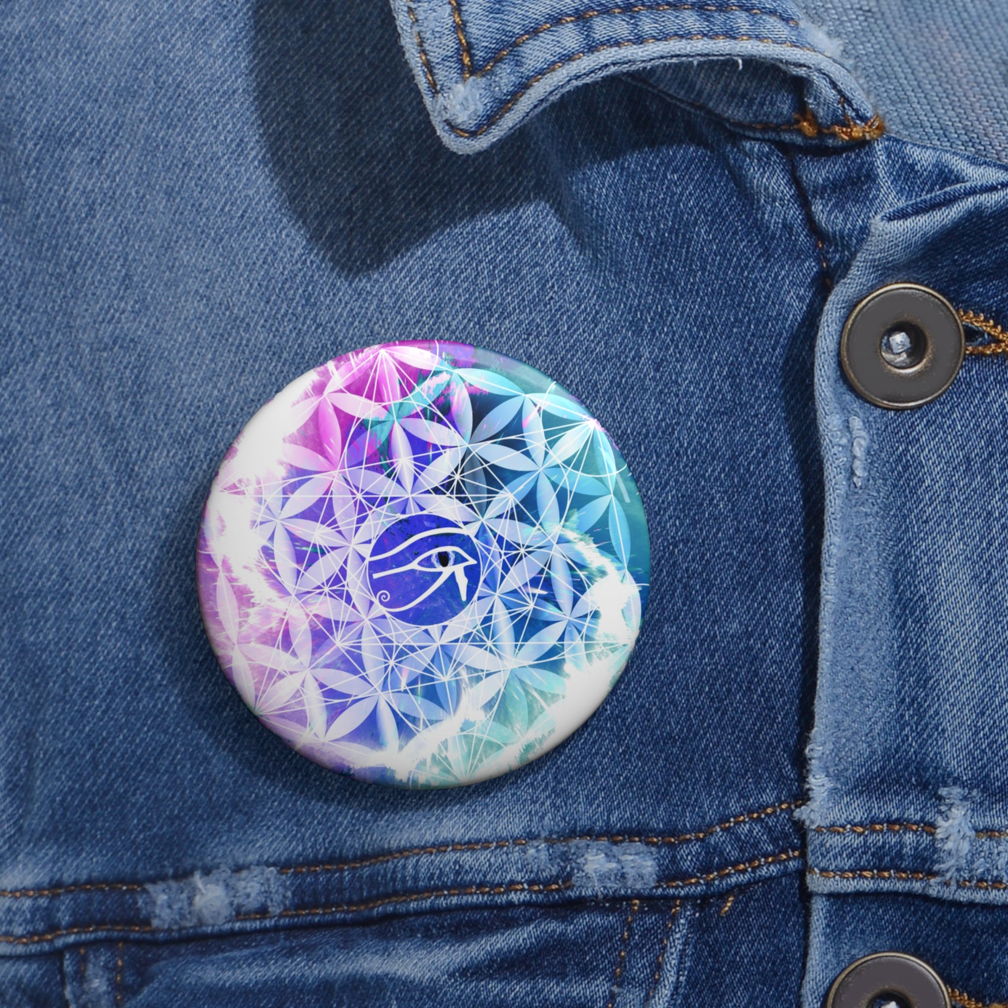 Creation's Illumination Meditations Pin Buttons