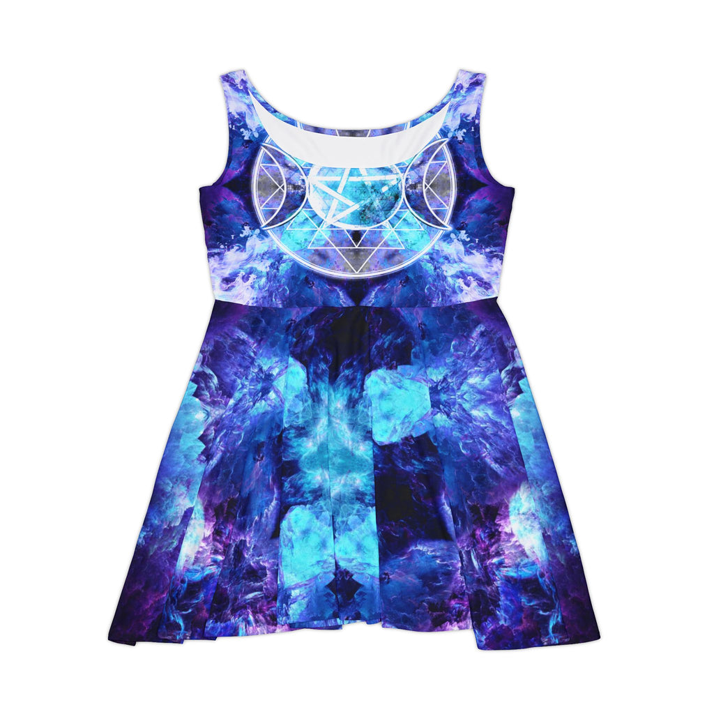 Amen Jin's Dragon's Gate Triple Goddess Meditations Women's Skater Dress