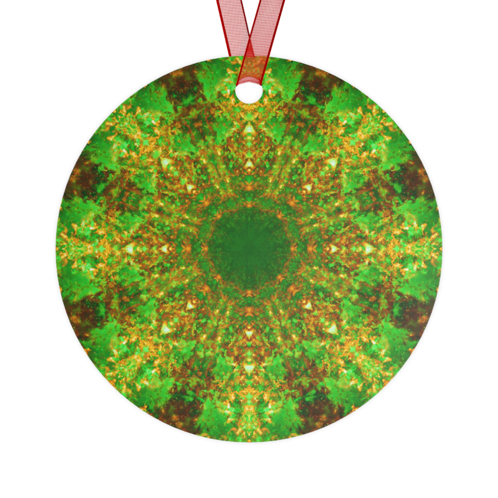 Katerina's Yule Lighted String Desires Metal Ornaments