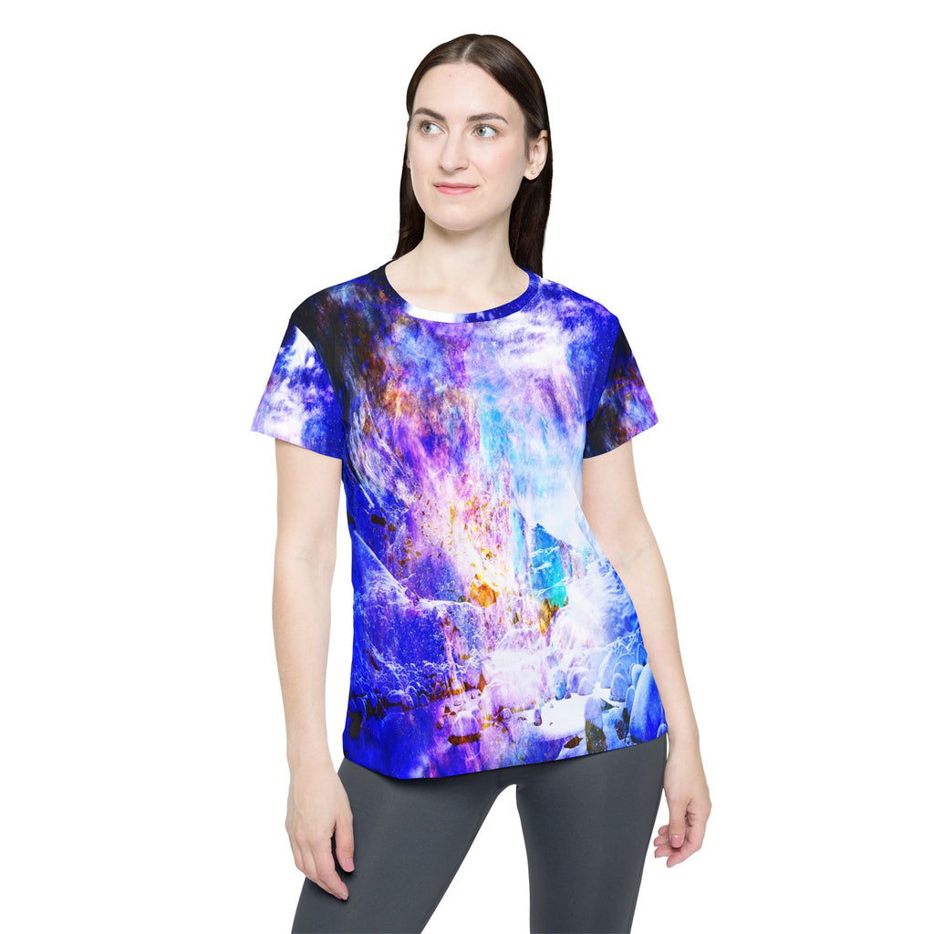 Breathe Again Yule Night Dreams Women's Sports Jersey