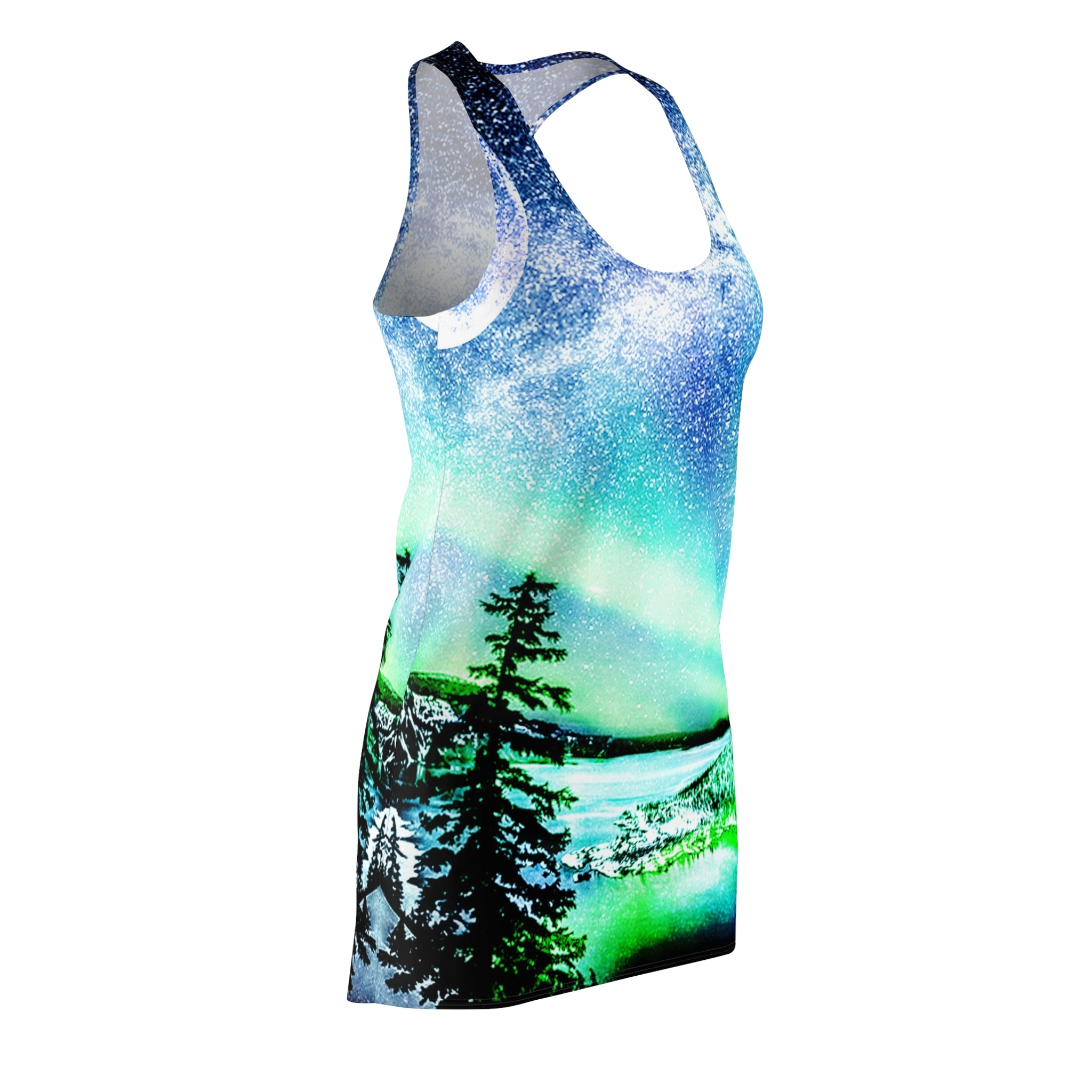 Katerina's Noel Yule Night Dreams Women's Racerback Dress