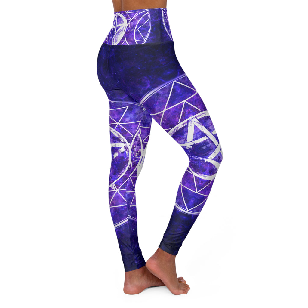 Katerina's Dragon's Eye Triple Goddess Meditations High Waisted Yoga Leggings