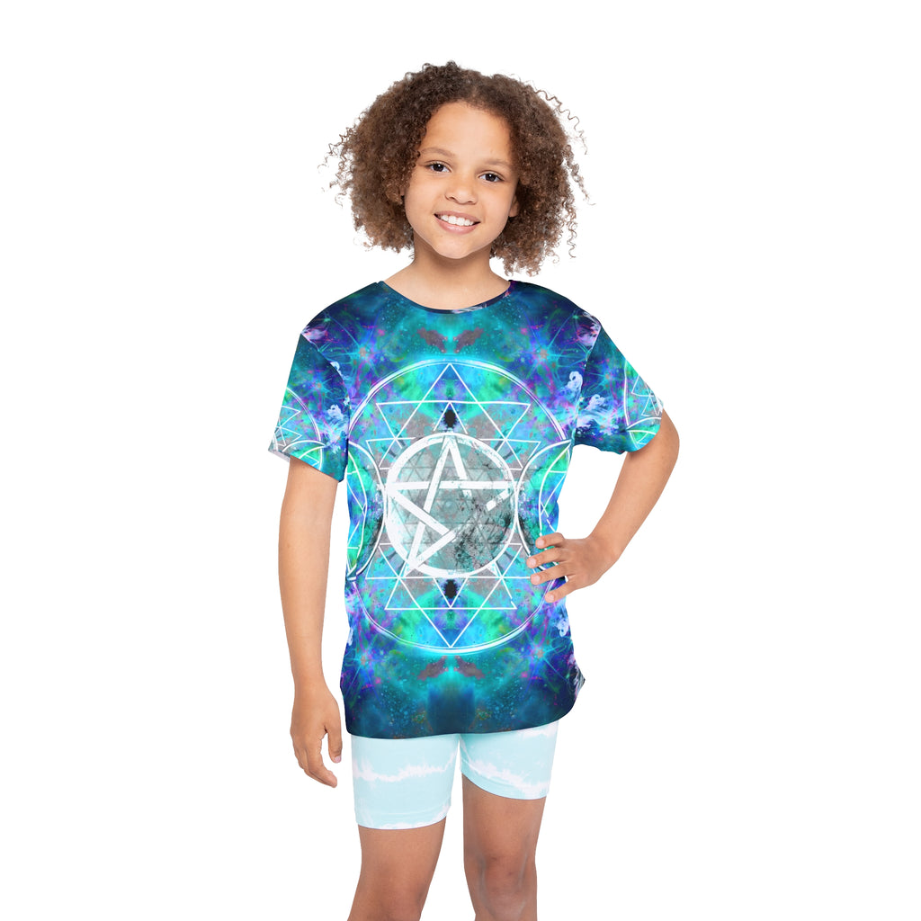 Katerina's Now and Forever Triple Goddess Meditations Kids Sports Jersey