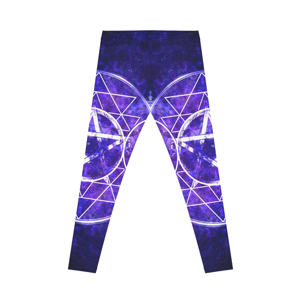Katerina's Dragon's Eye Triple Goddess Meditations Women's Casual Leggings