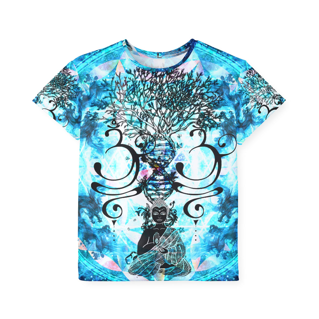 Amen Jin's All the White Horses Buddha Meditations Kids Sports Jersey