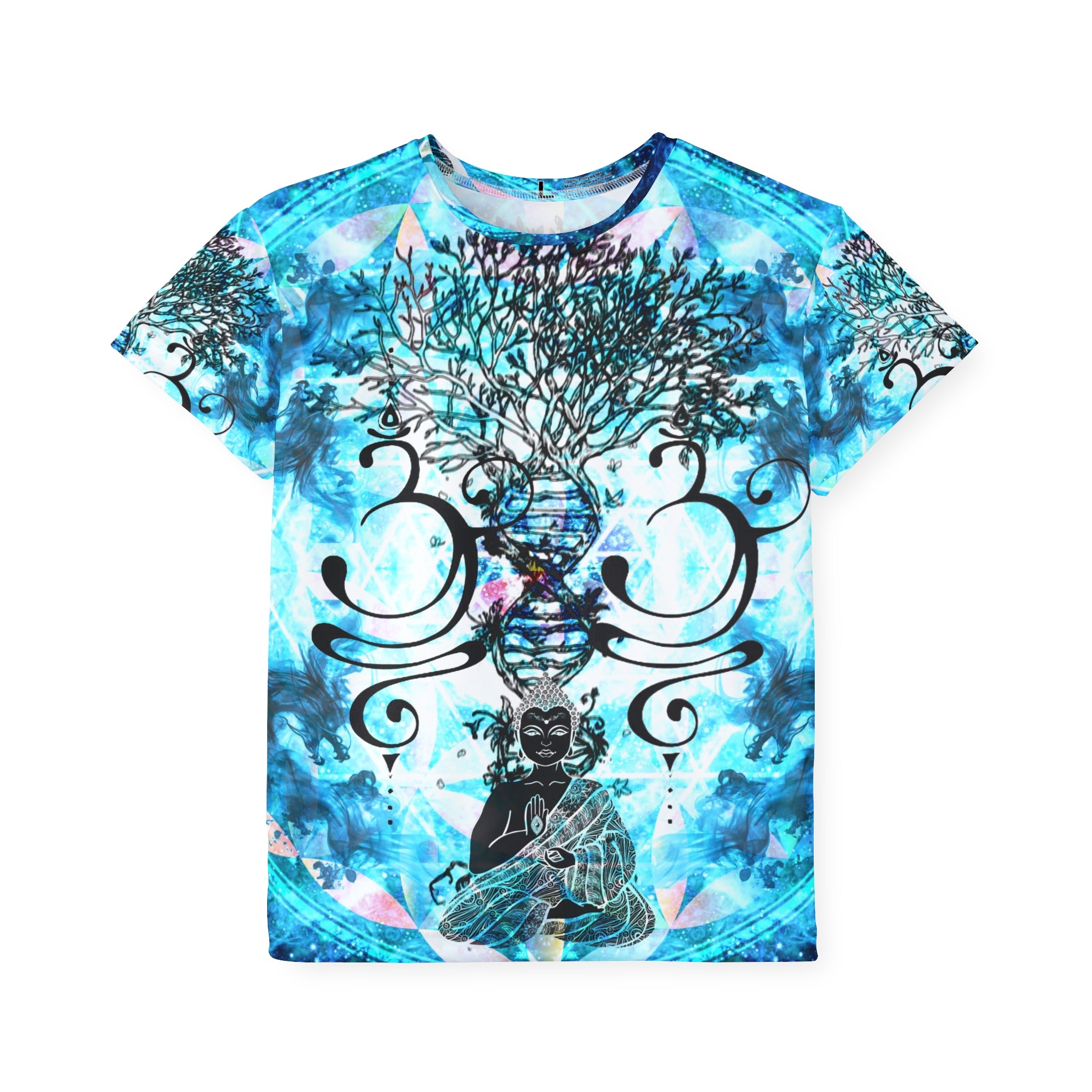 Amen Jin's All the White Horses Buddha Meditations Kids Sports Jersey