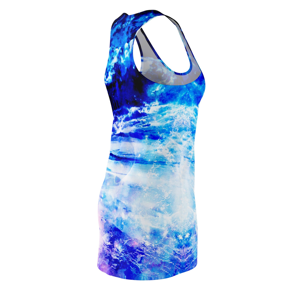 Creation's Heaven Dancing Sea Dreams Women's Racerback Dress