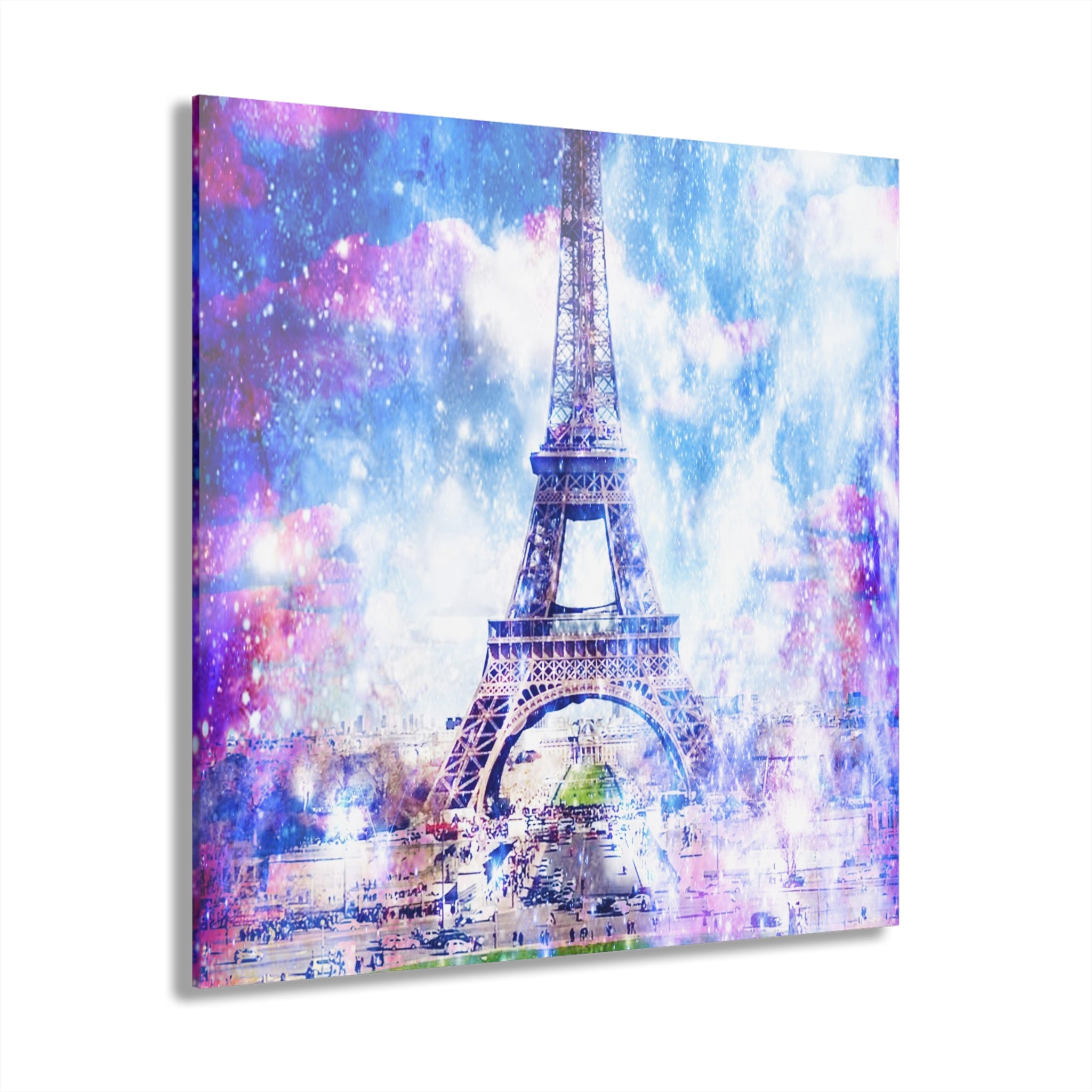 Rainbow Universe Parisian Dreams Acrylic Prints (French)