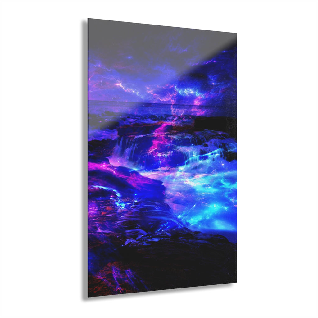 Amethyst Majical Sea Dreams Acrylic Prints (French Cleat Hanging)
