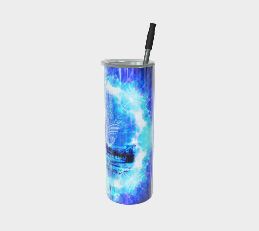 Amen Jin's Blue Sun Budapest Meditations Stainless Steel Tumbler