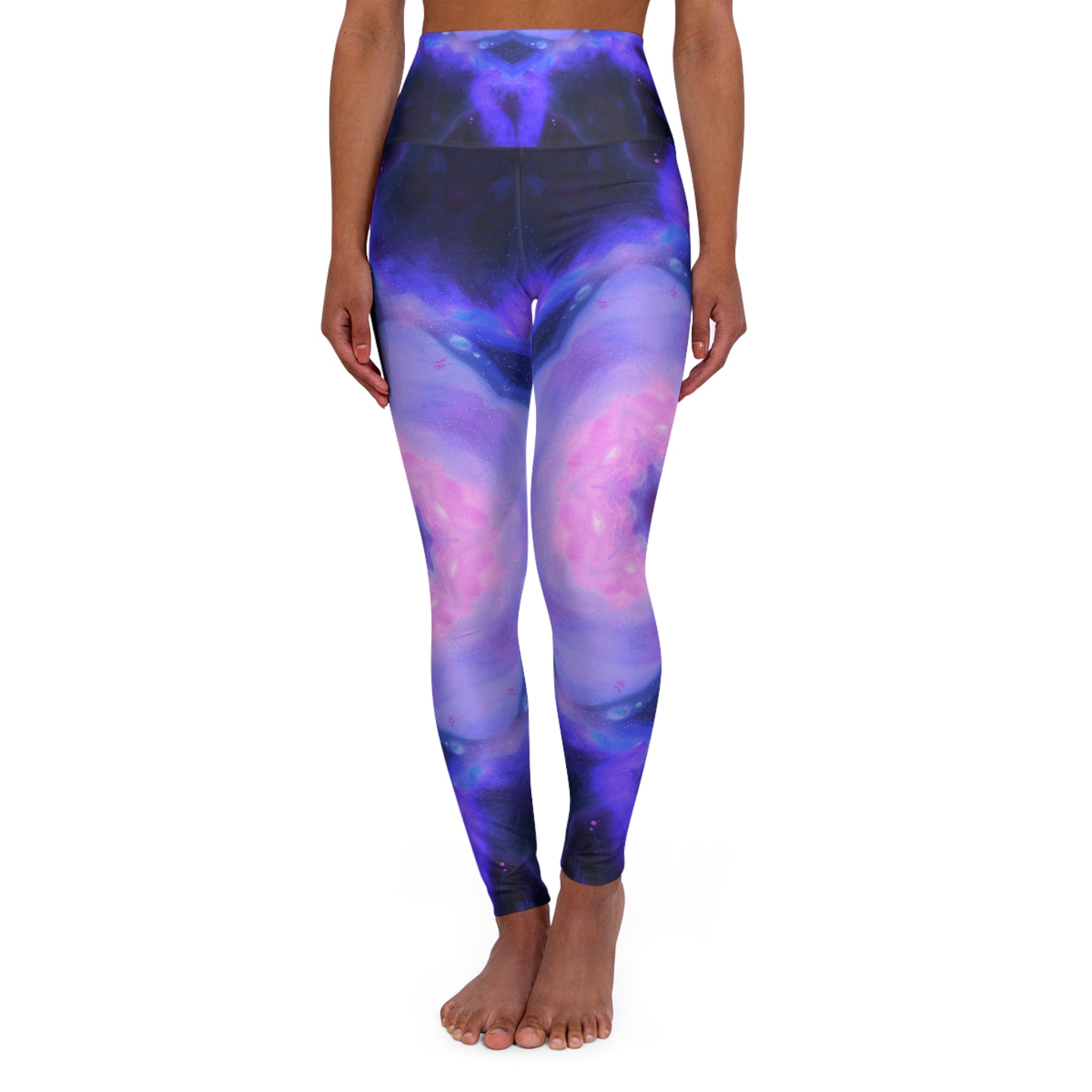 Amen Jin's Vibranium Desires High Waisted Yoga Leggings
