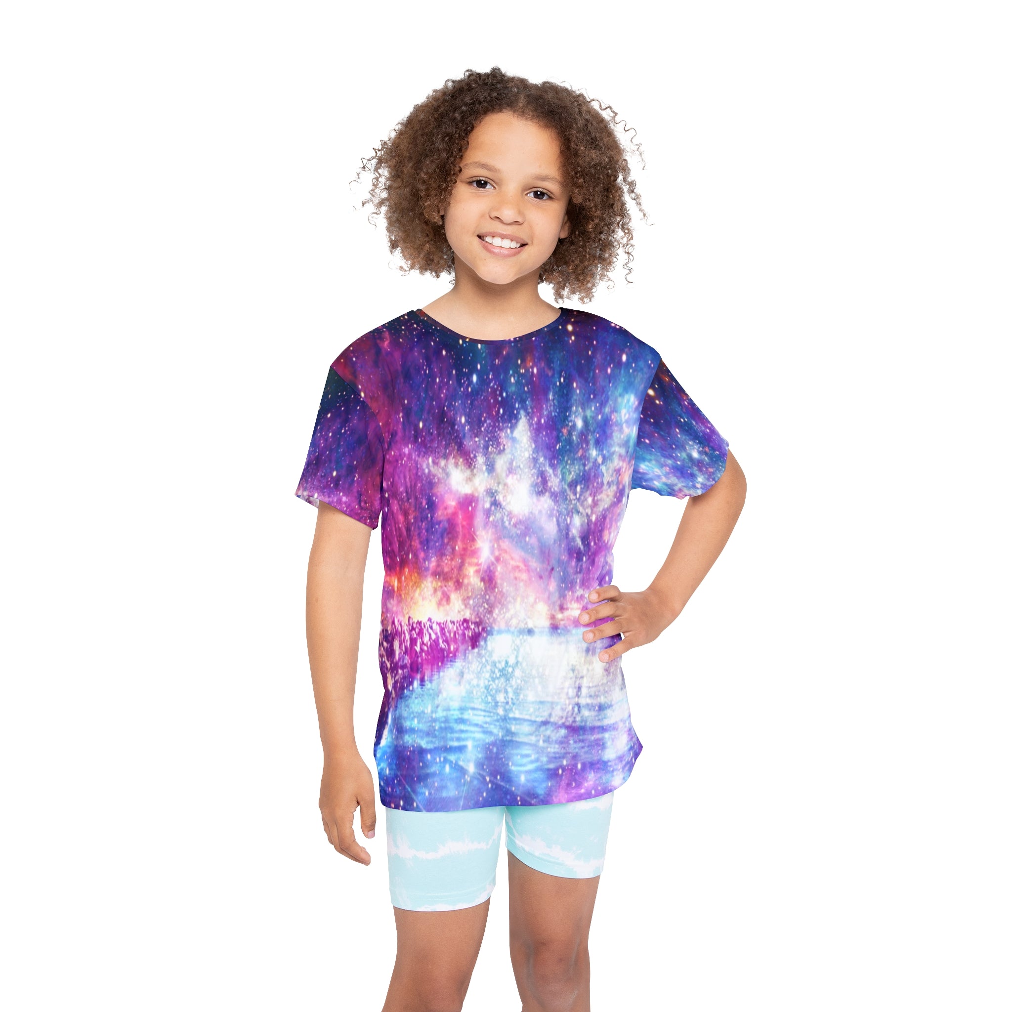 Rainbow Universe Venice Dreams Kids Sports Jersey