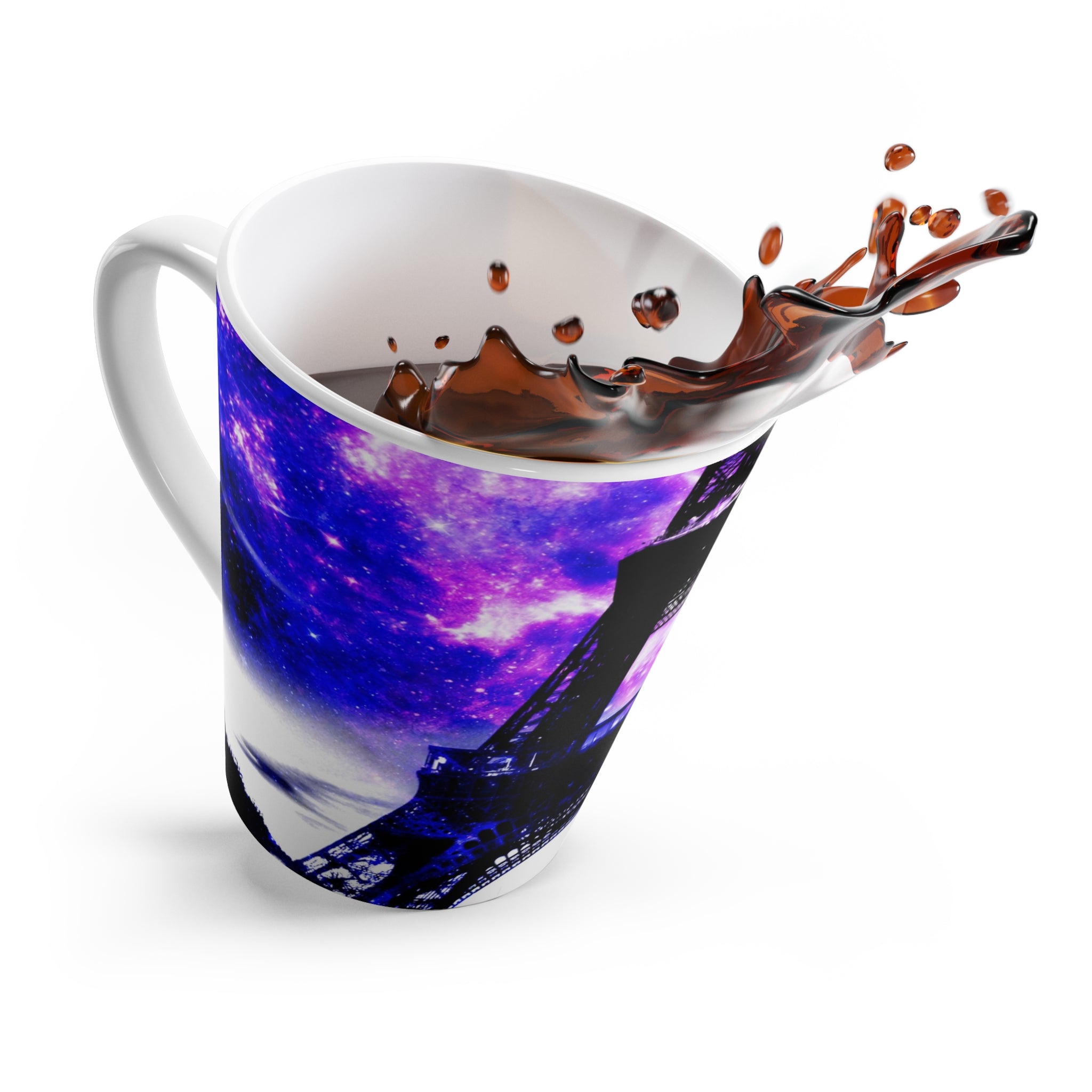 Amethyst Rose Parisian Dreams Latte Mug