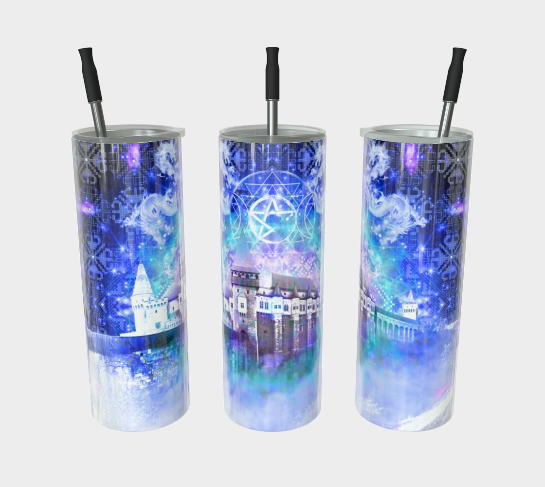 Amen Jin's Katerina's Eros & Psyche Dracularian Meditations Stainless Steel Tumbler