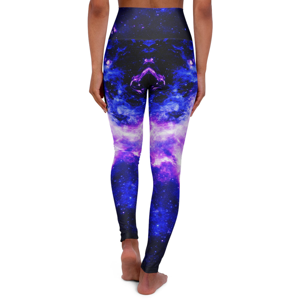 Amethyst Rose Dreams High Waisted Yoga Leggings