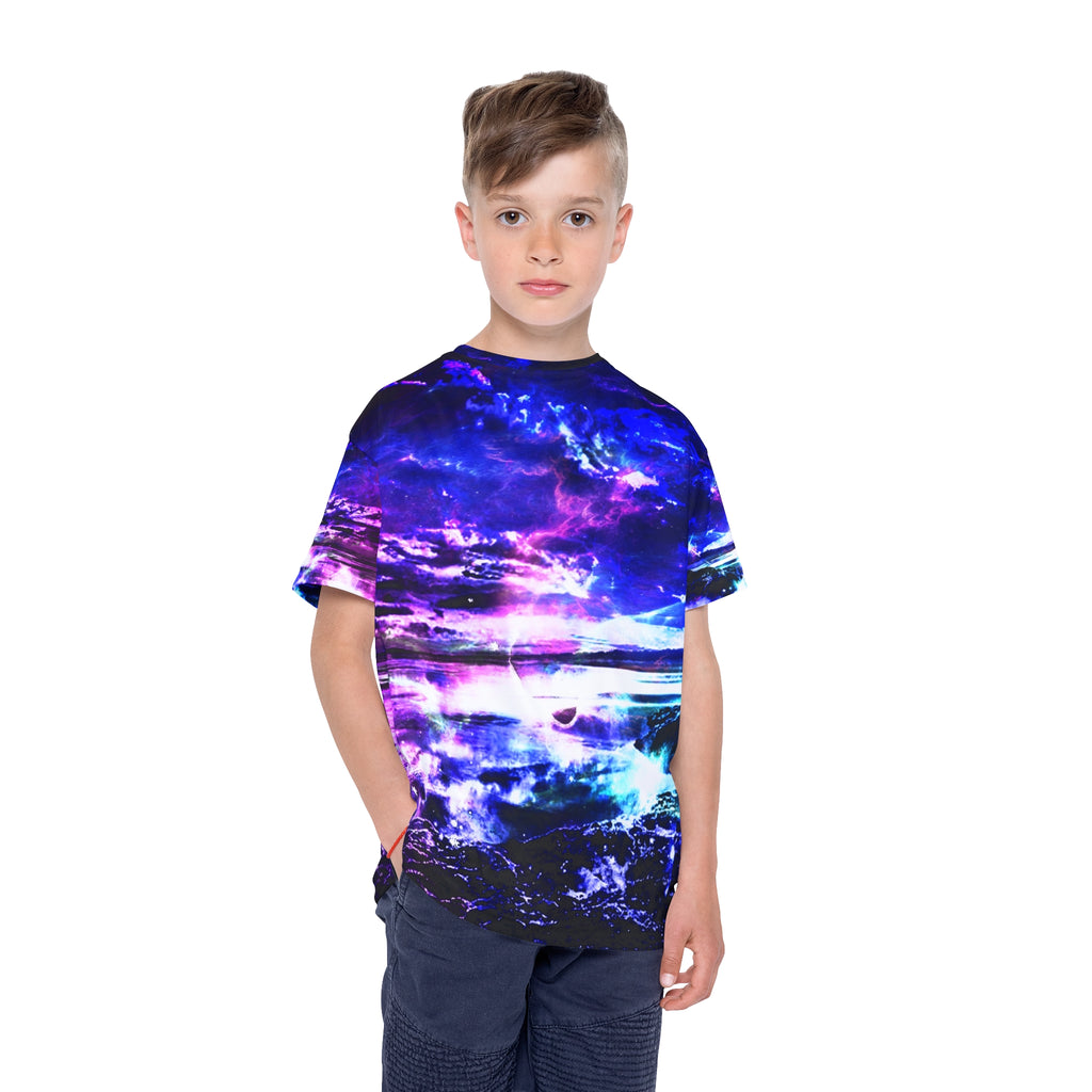 Amethyst Dancing Sea Dreams Kids Sports Jersey