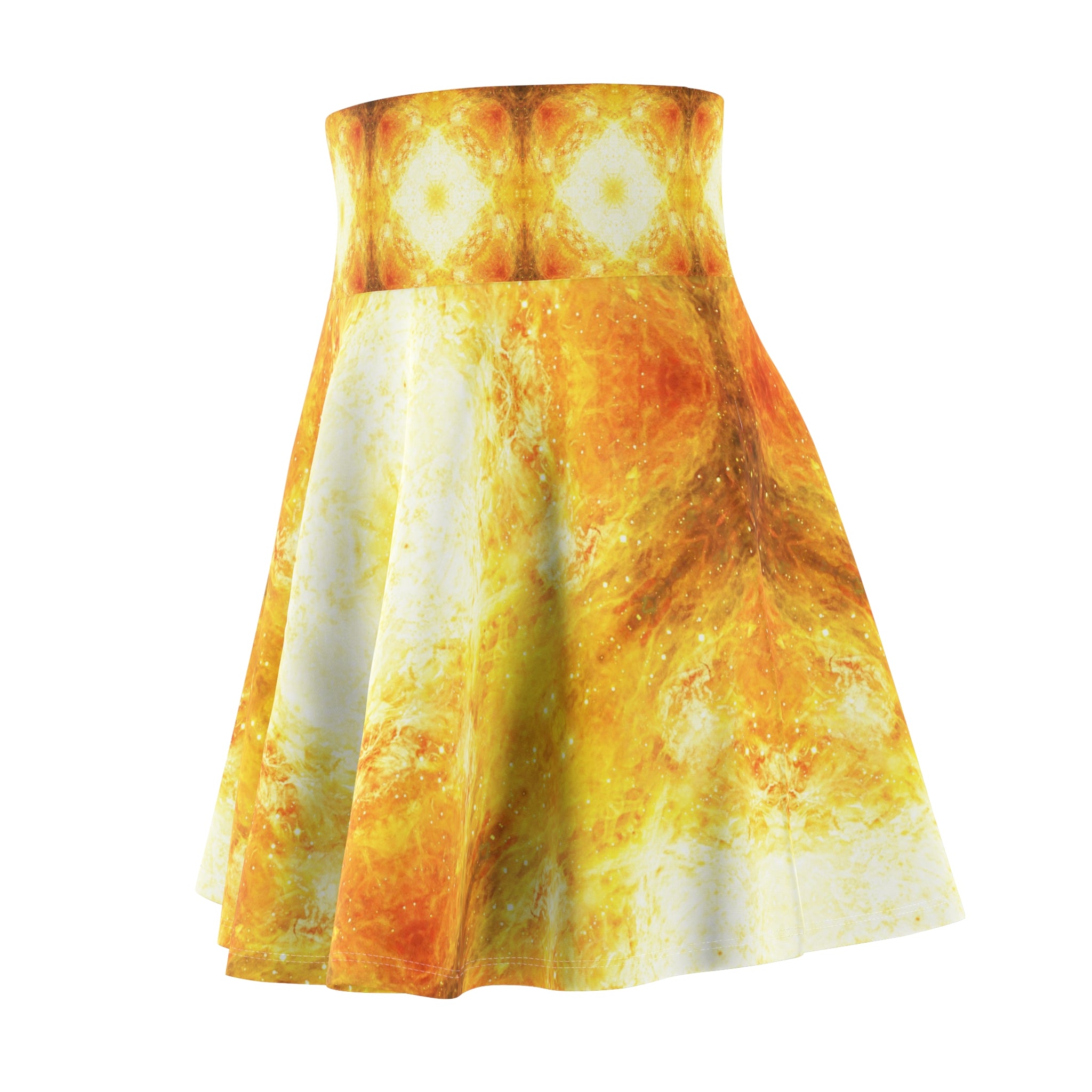 Katerina's Golden Desires Women's Skater Skirt