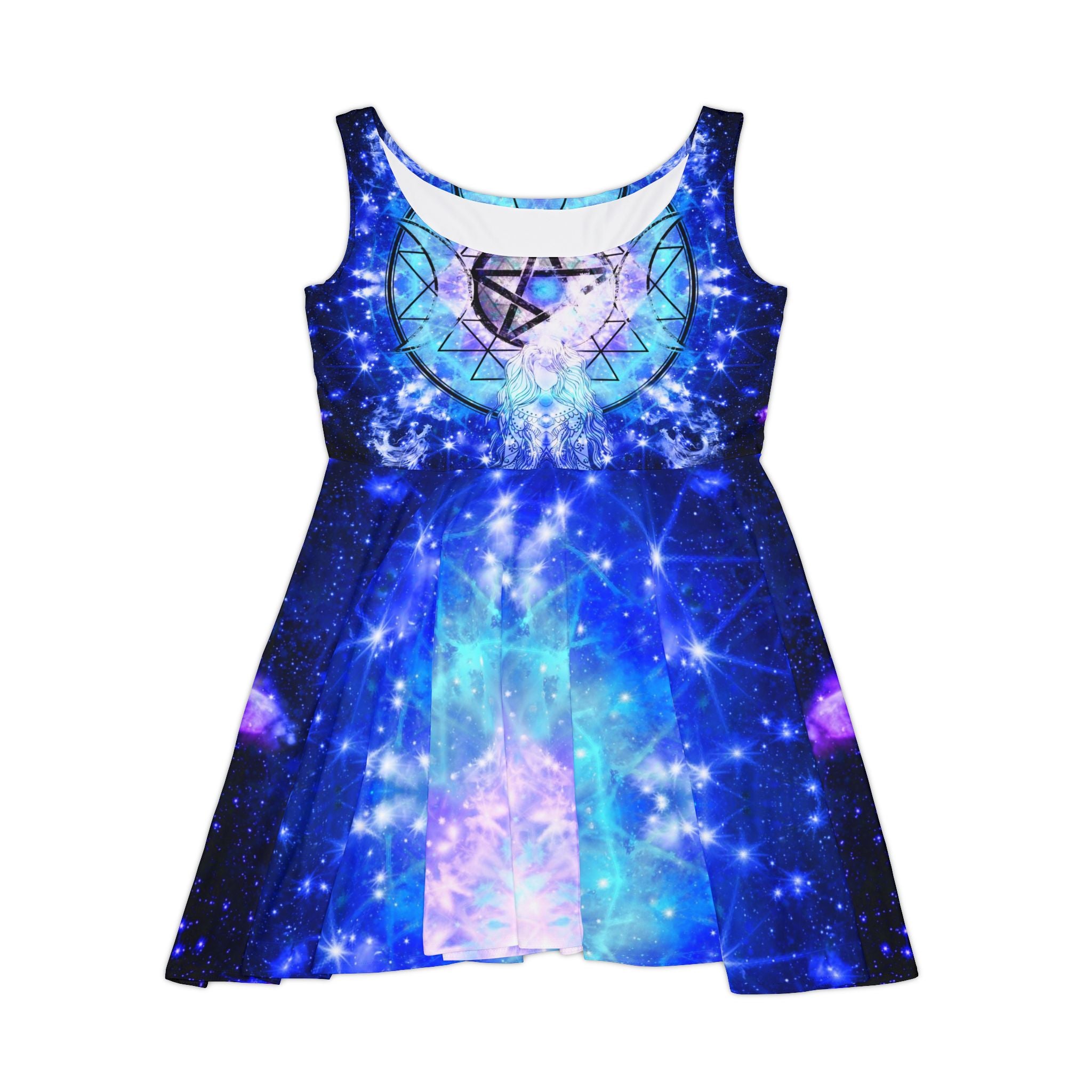 Amen Jin's Katerina's Eros & Psyche Magickal Awakening Meditations Skater Dress