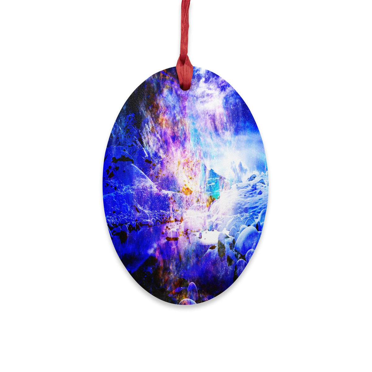 Breathe Again Yule Night Dreams Wooden Ornaments