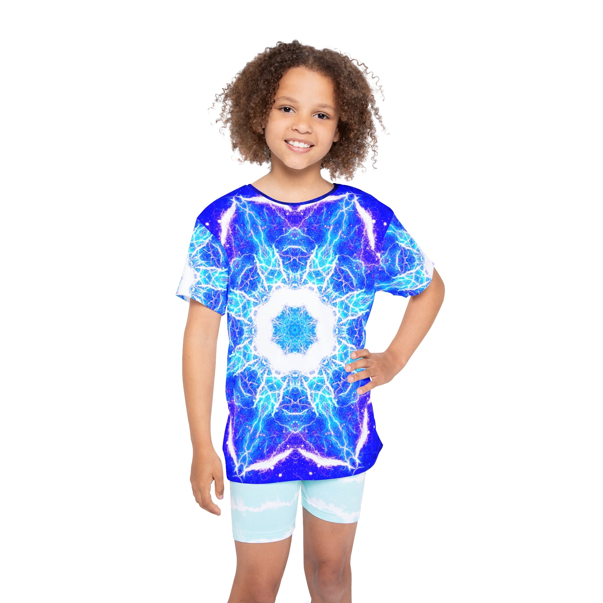 Katerina's Mandala of Dragon Fire Desires Kids Sports Jersey