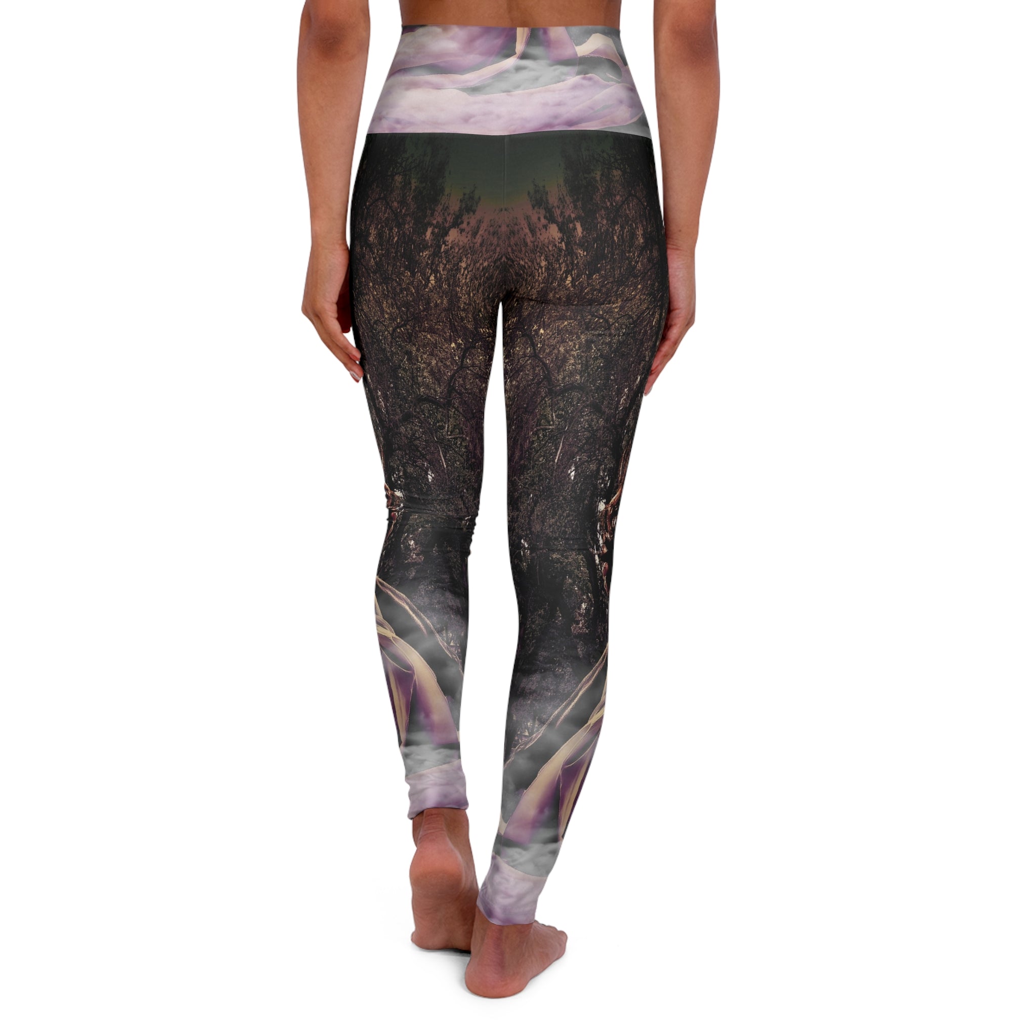 Samhain Eve Dreams High Waisted Yoga Leggings