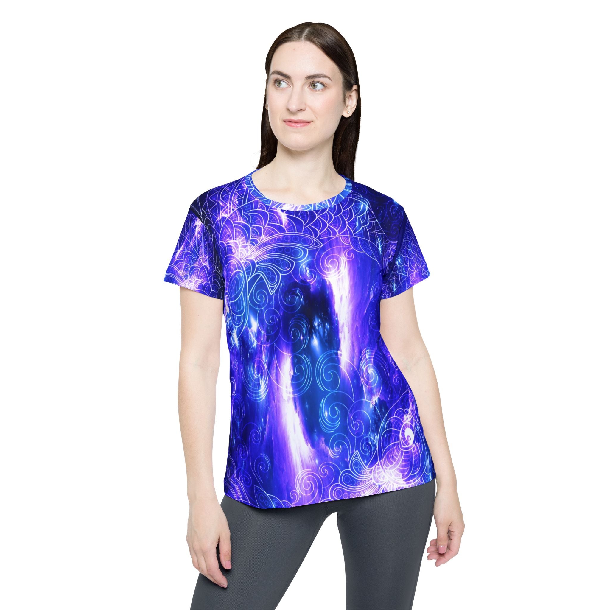 Amethyst Sapphire Koi Dreams Women's Sports Jersey