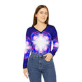 Katerina's Independence Desires Long Sleeve V-neck Shirt