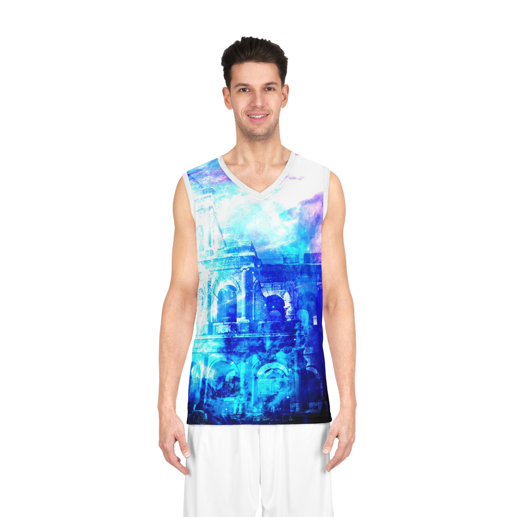Creation's Heaven Dreams of Roman Patterns Past Basketball Jersey