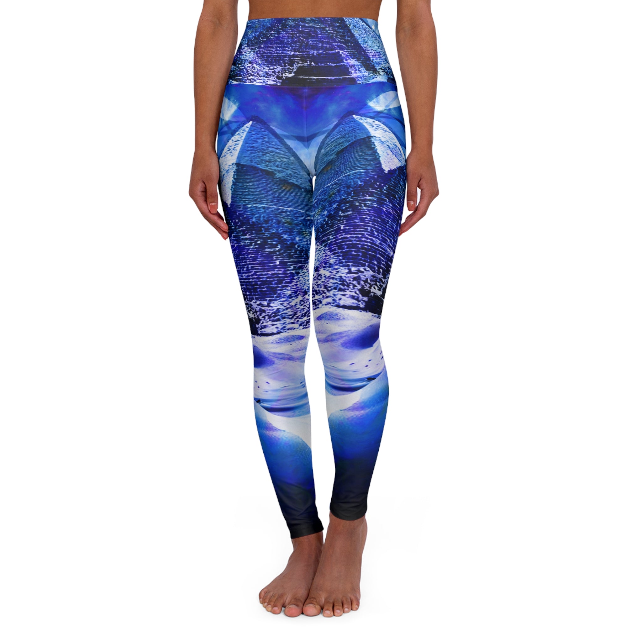 Amen Jin's Duat Meditations High Waisted Yoga Leggings