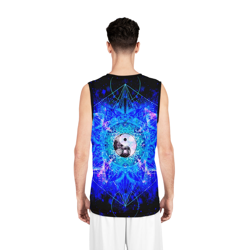 Amen Jin's Memories of Forever Yin Yang Meditations Basketball Jersey